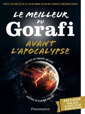 cover image of Le meilleur du Gorafi avant l'apocalypse
